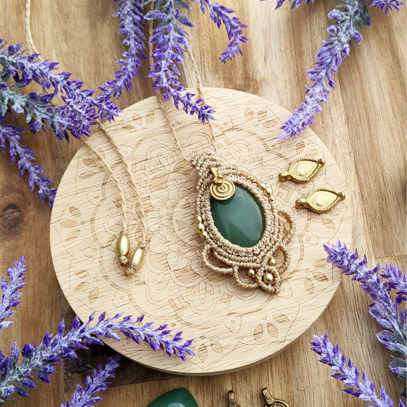 Aventurine pendant